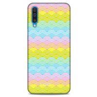 Samsung Galaxy A50 Kılıf Pastel Renkler (1) Kılıfı Karışık Renkli