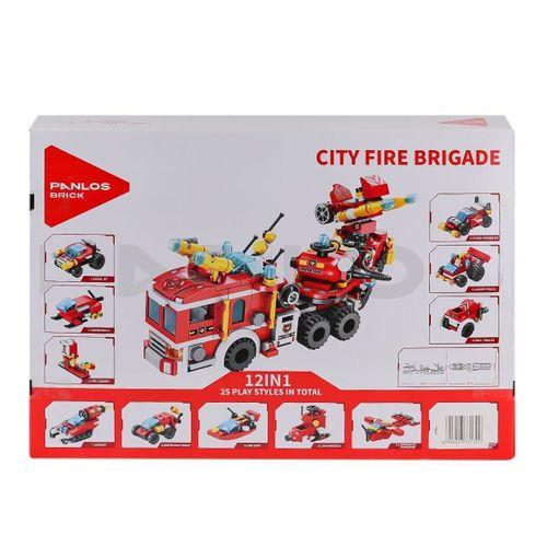 P633009 Panlos Şehir İtfaiyesi 557 Parça Blok Seti -Vagon life