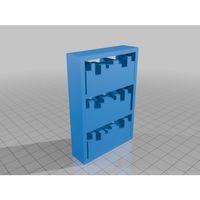 Dollhouse mobilya kitaplığı ve lambası – 6896698