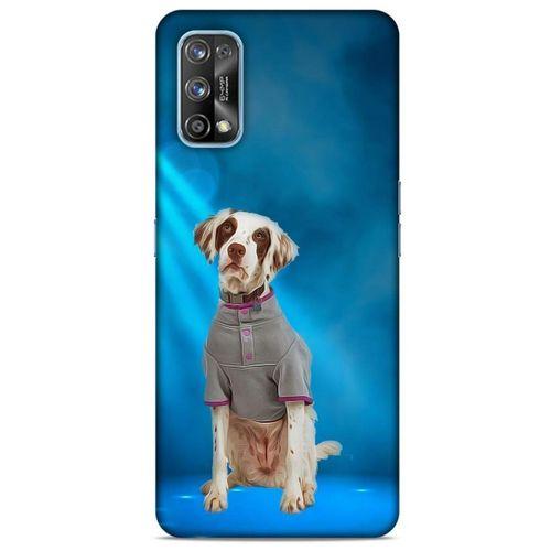Oppo Realme 7 Pro Kılıf Köpek Kıyafetleri (40) Fit Silikon Kılıf Dalmaçyalı Tşirt