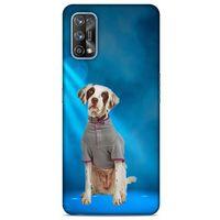 Oppo Realme 7 Pro Kılıf Köpek Kıyafetleri (40) Fit Silikon Kılıf Dalmaçyalı Tşirt