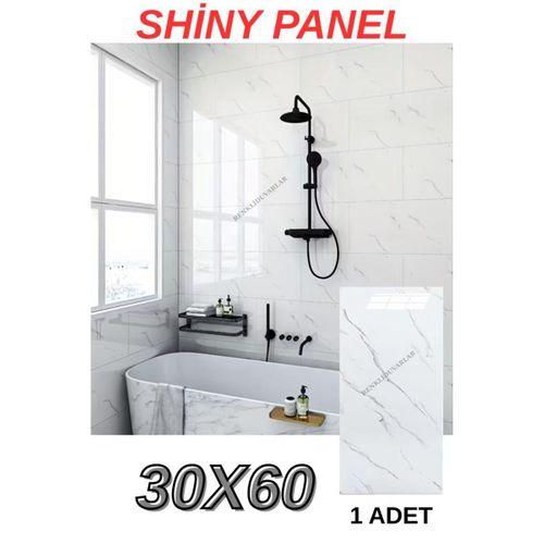 Tezgah Arası Kendinden Yapışkanlı PVC Beyaz Kaplama Paneli 30x60 cm