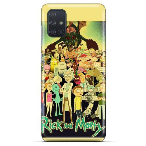 Samsung Galaxy M51 Uyumlu Kılıf Rick And Morty (38) Neo Hybrid Kılıf Rick Sanchez