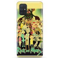 Samsung Galaxy M51 Uyumlu Kılıf Rick And Morty (38) Neo Hybrid Kılıf Rick Sanchez