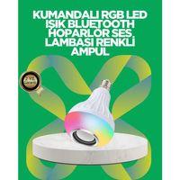 Bluetooth Hoparlörlü Led Ampul – 12w Enerji Tasarruflu
