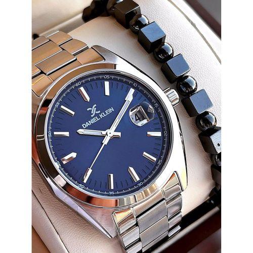 Daniel Klein Klasik Erkek Kol Saati Çelik Kordon 3 ATM Suya Dayanıklı Bileklik Hediyeli VS.BLKT.0602