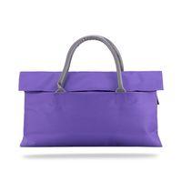 Classone BYN-EL003 WTXPro Su Geçirmez Kumaş 13-14 inch Bayan Laptop El Çantası- Tote Bag – Mor