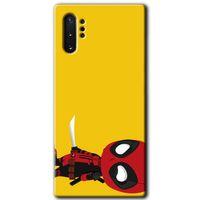 Potkal Hediye Fabrikası Samsung Galaxy Note 10 Plus HD Baskılı Kılıf + 9D Tam Ekran Koruyucu - DeadPool 6