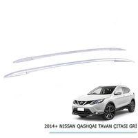 Nissan Qashqai 2014-2018 Tavan Çıtası Gri