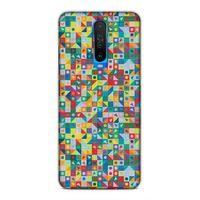 Xiaomi Redmi K30 Uyumlu Kılıf Utopia (24) Darbe Emici Kılıf Mozaik