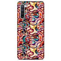 Oppo Reno 3 Pro 5g Kılıf Pastel Renkler (34) Slim Armor Kılıf Karışık Renkli