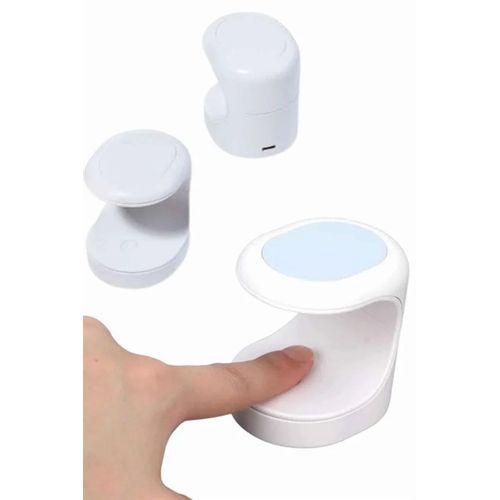 Kalıcı Oje Kurutucu Uv Led Teknolojisi Taşınabilir Mini Tırnak Kurutucu
