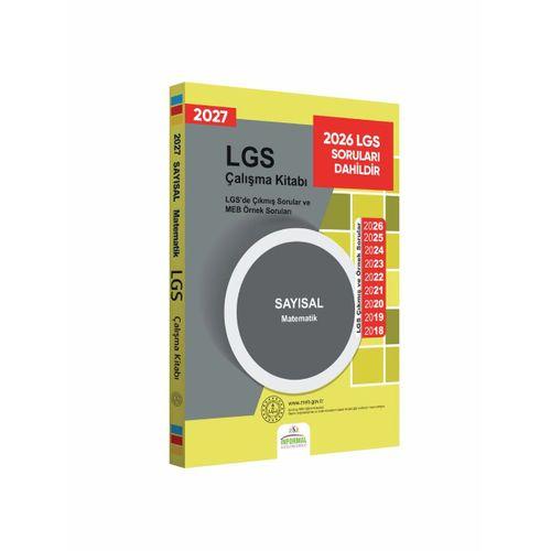 2027 LGS 8 Sınıf Çıkmış ve MEB Örnek Soruları Matematik Sayısal Çalışma Kitabı A4 RENKLİ Baskı