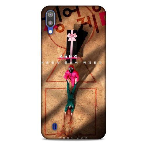 Samsung Galaxy M10 Uyumlu Kılıf Squid Game (7) Telefon Kılıfı SaeJin