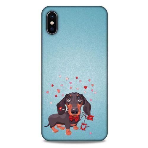 Animax Aşık Köpek Apple iPhone XS Max Kılıf Desenli Silikon