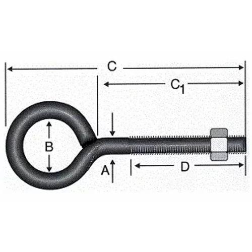 Kaynaklı Civata M8x190 - 50 Adet