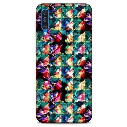 Samsung Galaxy A50 Kılıf Kelebek Etkisi (17) Tasarım Kılıf Turkuaz Yeşil