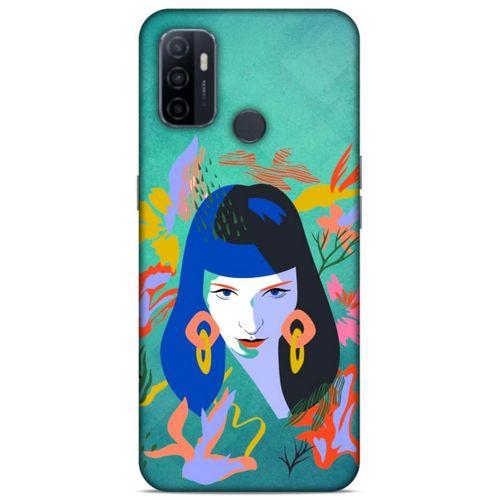 Lopard Huawei P40 Uyumlu Kılıf Sürreal Yüzler ♀ (12) Koruyucu Silikon Desenli