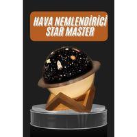 Aromaterapi Hava Nemlendirici Gece Lambası Uzay Model Satürn Oda Kokusu