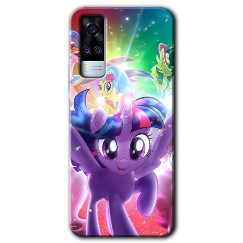 Vivo Y51 Kılıf HD Desen Baskılı Arka Kapak - Pony