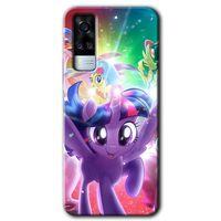 Vivo Y51 Kılıf HD Desen Baskılı Arka Kapak - Pony