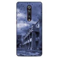 Xiaomi Mi 9T Kılıf Depresyon (39) Liquid Crystal Kılıf Şeker Pembe Bordo
