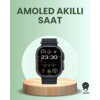 Ultra Akıllı Saat Amoled Display 15 Gün Dayanıklı Batarya