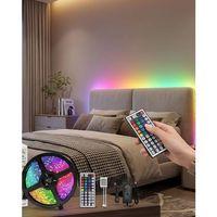 Kumandalı Rgb Şerit Led 5 Metre Renk Değiştiren Dekoratif Led Işık