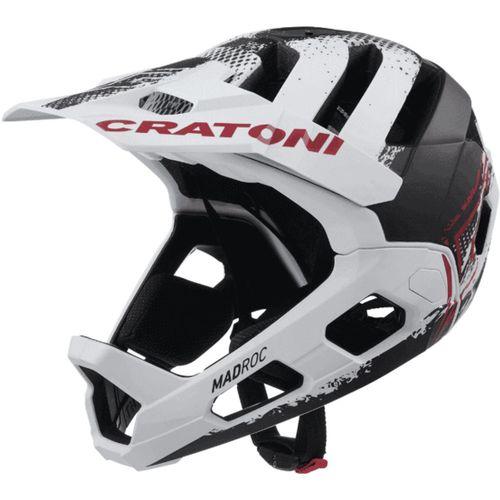 Kask Fullface Cratoni Madroc Mat White S-M 54-58 cm