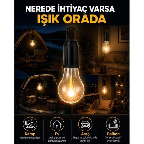 Akıllı Sensörlü Usb Şarjlı Kamp Lambası