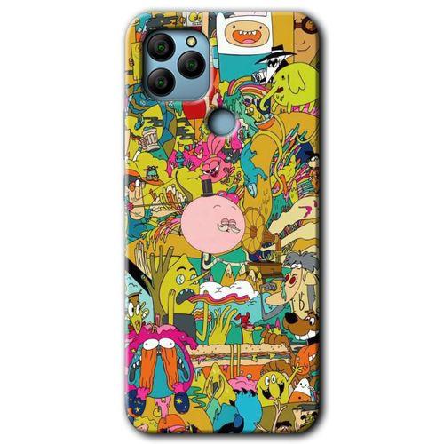 General Mobile GM 22 Kılıf HD Desen Baskılı Arka Kapak - Süper Çizgi Kahramanlar 2