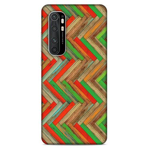 Lopard Xiaomi Mi Note 10 Lite Uyumlu Kılıf Wood'X (34) Slim Armor Kılıf Desenli