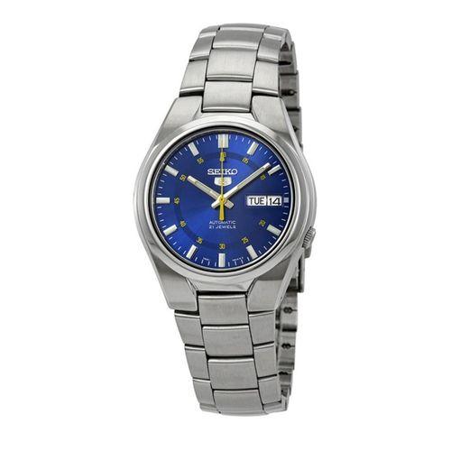 Seiko 5 SNK615K1 Otomatik Çelik Gri Lacivert Kadran 39 mm Erkek Kol Saati