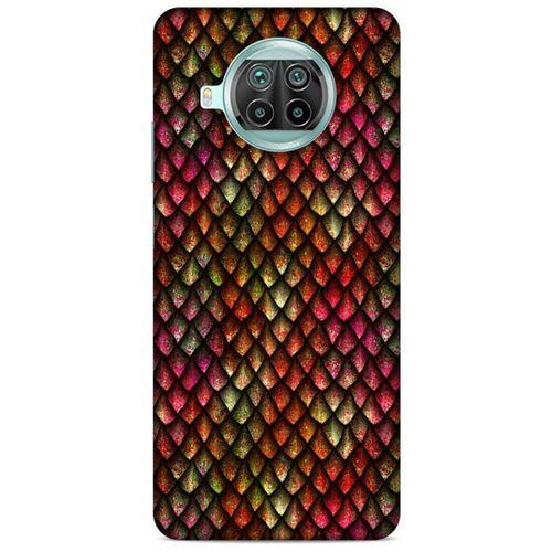 Xiaomi Mi 10T Lite 5G Kılıf Dragons (8) Baskılı Kılıf Ejderha Deri Pembe