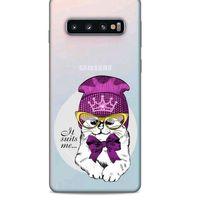 Zoologix (83) Samsung Galaxy S20 Şeffaf Kılıf Silikon Desenli