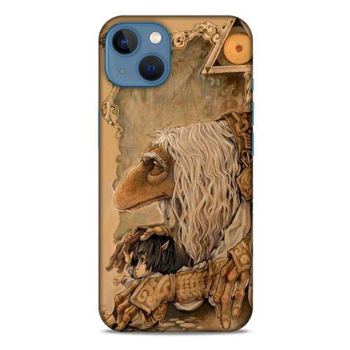 Apple iPhone 13 Uyumlu Kılıf The Dark Crystal (32) Soft Silikon Kılıf Seladon