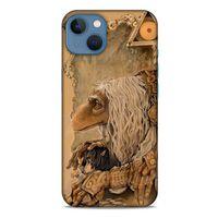 Apple iPhone 13 Uyumlu Kılıf The Dark Crystal (32) Soft Silikon Kılıf Seladon
