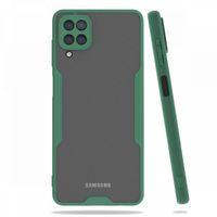 Samsung Galaxy M22 Kılıf Platin Silikon - Yeşil