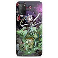 Xiaomi Poco M3 Uyumlu Kılıf Rick And Morty (25) Antişok Kapak Tricia Lange