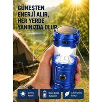 Şarj Edilebilir Güneş Enerjili Kızaklı Kamp Feneri – Usb Çıkışlı, Katlanabilir, Dayanıklı Ve Çok Fonksiyonlu