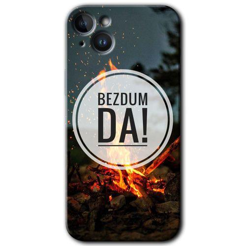 Potkal Hediye Fabrikası iPhone 14 Plus HD Baskılı Kılıf + 9D Tam Ekran Koruyucu - Bezdum Da