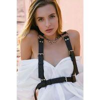 Halka Detaylı Omuzdan Askılı Ayarlanabilir Şık Deri Kemer - Brf650