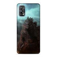 Realme 7 Pro Uyumlu Kılıf BMovie (26) Tpu Silikon Kılıf Godzilla