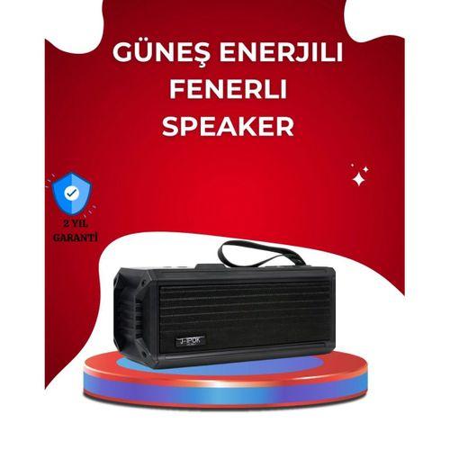 J-ıpox P520 Solar Enerjili Bluetooth Hoparlör Fm Radyolu 8w Ses