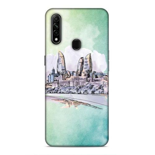 Oppo A31 Uyumlu Kılıf Azarbaijan (2) Kabı Baki Silüet