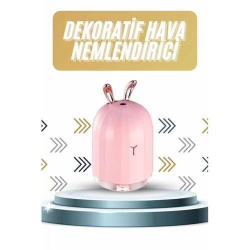 Led Işıklı Hava Nemlendirici Buhar Makinesi Dekoratif Aromaterapi