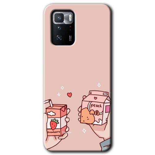 Poco x3 GT Kılıf HD Desen Baskılı Arka Kapak - Meyveli Süt