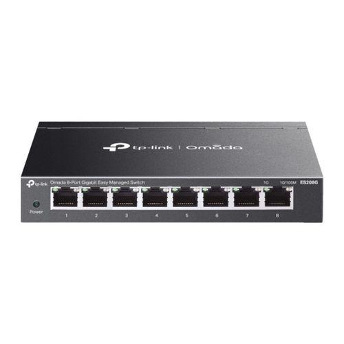 TP-LINK ES208G 8PORT KOLAY YÖNETİLEBİLİR SWITCH