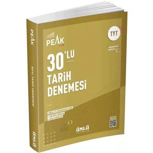 TYT Tarih Best Peak 30 lu Deneme Ünlü Yayıncılık