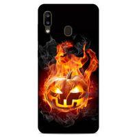 Lopard Samsung Galaxy A20 Uyumlu Kılıf FireX (21) Koruyucu Kapak Halloween